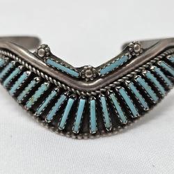 Sterling & Block Turquoise Cuff