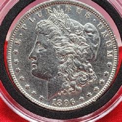 1896 Morgan Silver Dollar