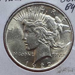 1922 Peace Silver Dollar