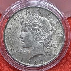 1922 Peace Silver Dollar