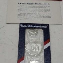 U S Mint Bicentennial Silver Uncirculated Set