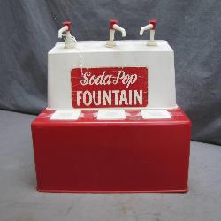 Retro Soda Pop Fountain Dispenser