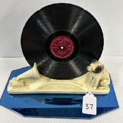 #37 Victor “His Masters Voice” Vinyl Record Display