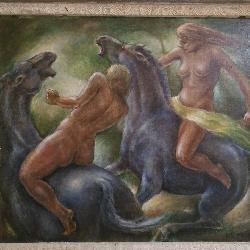 Roland Stewart Stebbins Nudes on Horseback OOC