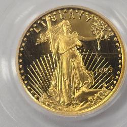 $5 Gold Eagle PCGS PR69DCAM Bullion Coin