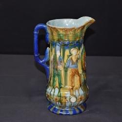 Sandford Pottery Wareham Dorset Majolica Crimean War Military Pitcher