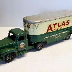 Buddy L Pressed Steel Atlas Van Lines Moving Truck