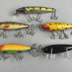 1930s-1960s Creek Chub Minnow Lures
