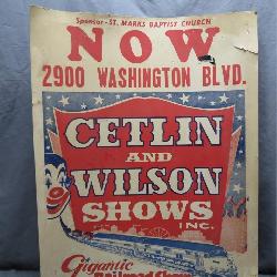 Cetlin and Wilson Shows Poster from Gigantic...