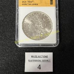 1881 O Morgan Dollar Graded MS67