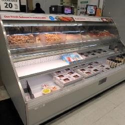 2021 8ft Hill/phoenix Ptd8 Gravity-coil Seafood Case - Remote Cooled, No Compressor