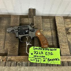 Smith & Wesson 34-1 .22 L.R. C.T.G. Serial #M58782