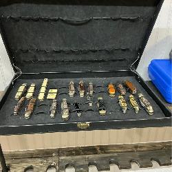 Case of 20 Schrade Walden and Case Knives