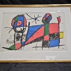 Signed Joan Micro-color Lithograph 