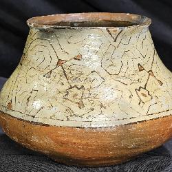 Vintage Peruvian Shipbo Pottery Bowl