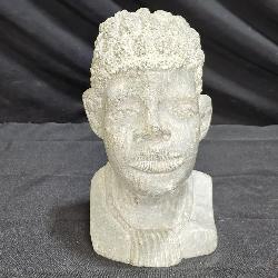 Vintage African Soapstone Tribal Sculpture