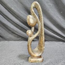 African Mother & Child Sculpture