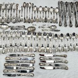 83 Piece  Gorham Sterling ï¿½Buttercupï¿½ Flatware Set