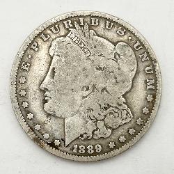 1889-O Morgan Silver Dollar