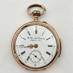 RARE R. Harris & Co. Minute Repeater Pocket Watch