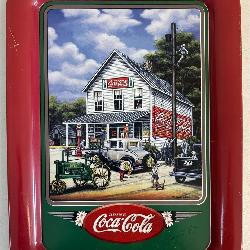 Coca-cola ï¿½REA Brings A Brighter Dayï¿½ Metal Tray