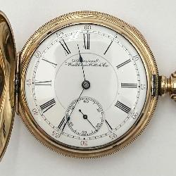 1800ï¿½s Waltham GF Lever Set Pocket Watch