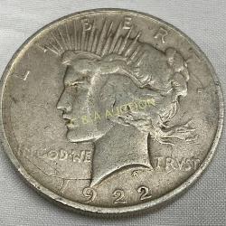 1922-D Peace Silver Dollar