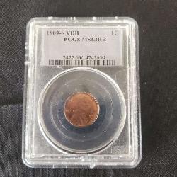 1909-S VDB RARE LINCOLN CENT
