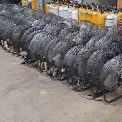 Two TPI 3 Speed Floor Fans