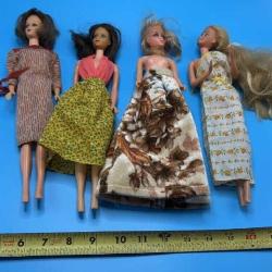 4-Vtg Mattel Barbie Dolls