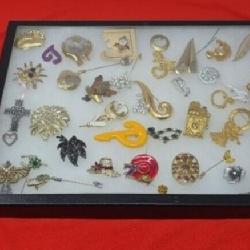 Showcase Full Of Brooches