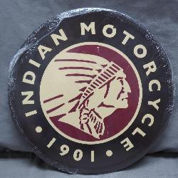 Vintage Style Indian Motorcycle Tin Sign