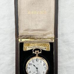 RARE Antique Howard 14K Gold Series O Pocket Watch