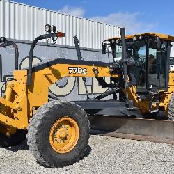 2013 Deere 770G Motor Grader-9,120 hrs, 