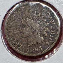 1864 Indian Head Penny