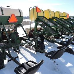 Water Wheel Planters