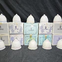 10 Lladró Christmaas Bells 1987 - 1996