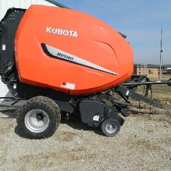 Kubota Bu 5160 Round Baler Netwrap ISO Bus 10,675 bales