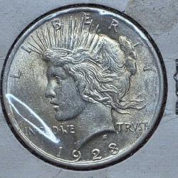 1923 Peace Silver Dollar