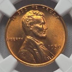 1950 Penny American Graded