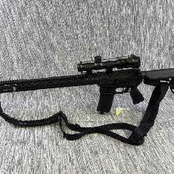 BLACK RAIN ORDNANCE FALLOUT 15 WYLD 223 RIFLE SEMI- TRANS