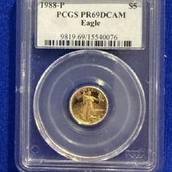 1988 P $5 Gold Eagle
