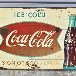 Coca-Cola Tin Sign