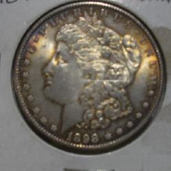 1898 MORGAN SILVER DOLLAR