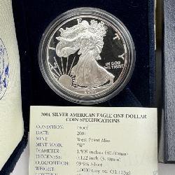 PROOF 1 OZ. SILVER EAGLES