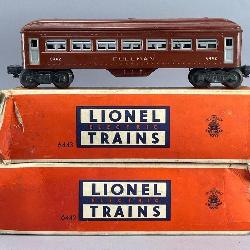 Lionel Pullman & Observation Train Cars