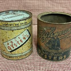 Oyster tins 