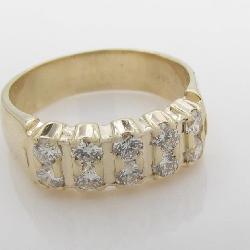 14K YG Diamond Ring