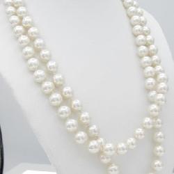 14K Ocean Treasures Double Strand Bead Necklace