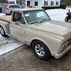 1967 GMC Short Bed Step Side 1/2 Ton Mojave Sand Pickup Truck